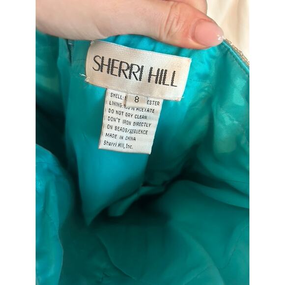 Sherri Hill Homecoming Dress Blue - Picture 5 of 5